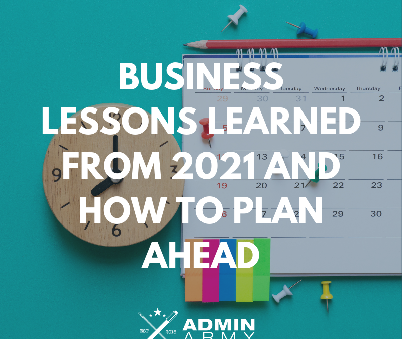 Business Lessons Learned From 2021 And How To Plan Ahead